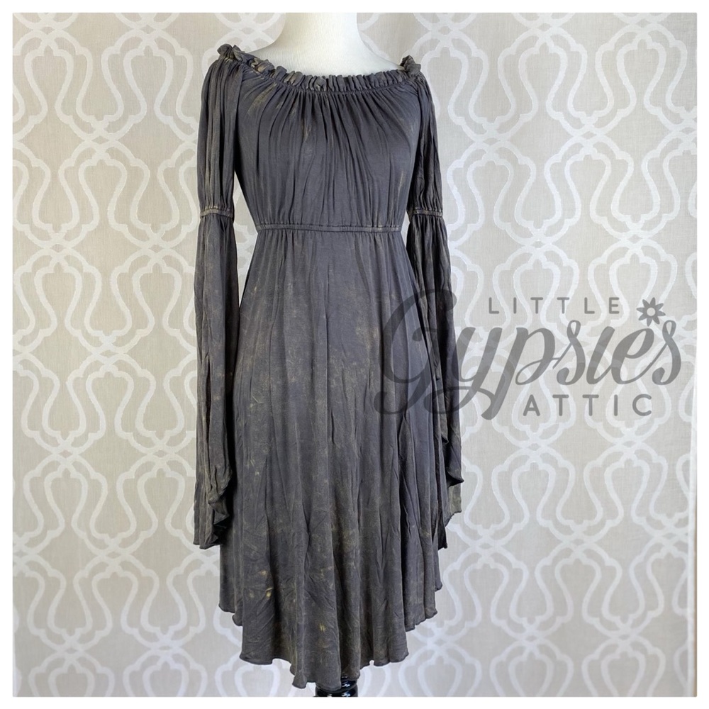 A'reve and' or Vogue Stone Washed Bleached Dress - Picture 5 of 13